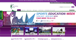 Desktop Screenshot of getberkshireactive.org